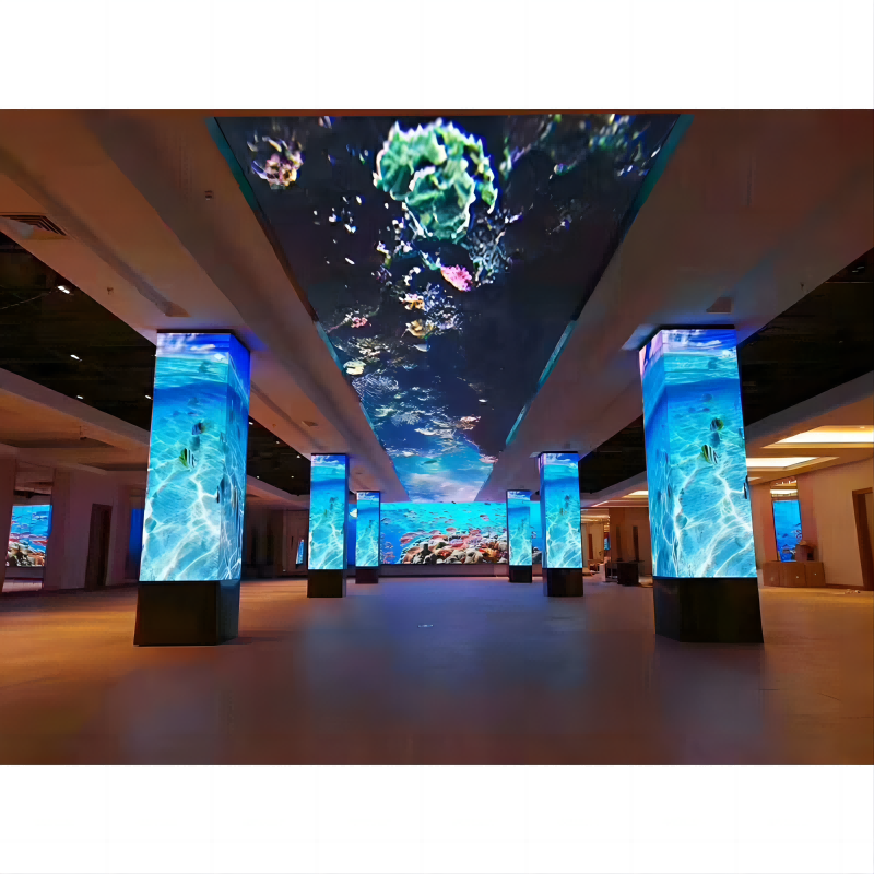 90degree column display 90degree column display